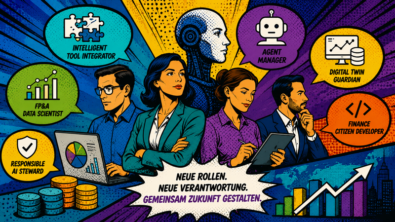 Die neuen Rollen im AI-native Finance Team